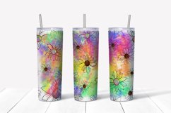 Sublimation tumbler sunflower,20 oz skinny tumbler design Product Image 2