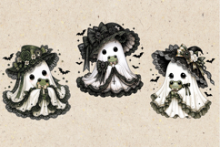 Cute Halloween Ghost. Sublimation design PNG Product Image 2