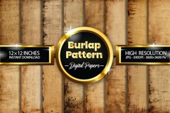 Burlap Pattern Digital Papers, Fabric Pattern Product Image 1
