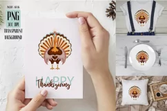 thanksgiving turkey PNG|sublimation turkey|t-shirt printing Product Image 2