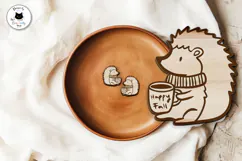 Woodland Animals Laser Cut Stud Earrings Product Image 3