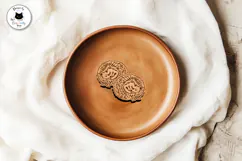 Cute Hedgehog Stud Earrings | Fall Earrings Laser Cut Product Image 2
