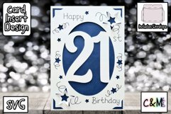 Birthday card | Card Insert | Birthday | SVG | 18-90 Product Image 19