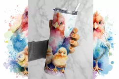 Easter Eggs Tumbler Sublimation | Easter Tumbler PNG Product Image 2