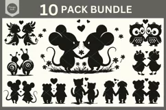 Baby Animals SVG, Valentine's Day SVG, Anniversary SVG Files Product Image 1
