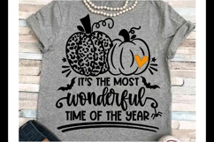 Fall SVG DXF JPEG Silhouette Cricut Halloween pumpkin time Product Image 1