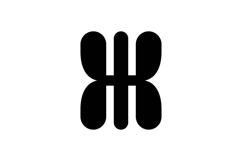 HI IH logo design Product Image 1