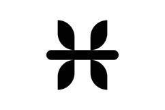 HI IH logo design Product Image 1