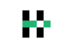 HI IH logo design Product Image 1