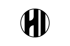 HI logo design Product Image 1