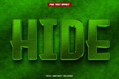 Hide 3D editable text effect Product Image 1