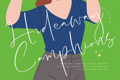 Hideaway Camphions - Modern Handwritten Script Product Image 1