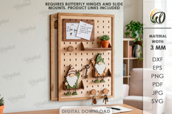 Hideaway Wall Box Organizers Bundle Lasercut. Storage SVG Product Image 4