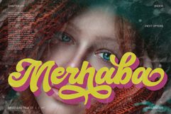 Hiderh Mahen - Retro Groovy Font Product Image 3