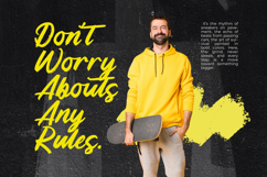 Highlag Theflora Modern Brush Font Type Product Image 3