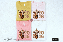 2026 Highland Cow PNG Faux Latch Hook Product Image 5