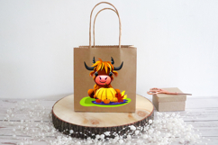 Highland cown thanksgiving illustration Product Image 4