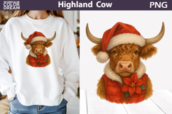 Winter Highland Cow Bundle | Christmas Sublimation Product Image 13