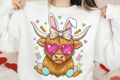 Highland Cow Easter Png Product Image 2