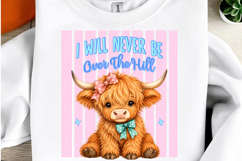 Highland Cow Funny PNG Product Image 1
