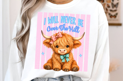 Highland Cow Funny PNG Product Image 3