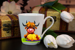 Highland cown thanksgiving illustration Product Image 3