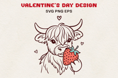 Cute Valentine Animals SVG Bundle, Love Designs SVG PNG Product Image 2