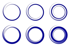 Highlight Circle Marker SVG Bundle | 6 Vector Icons Product Image 1