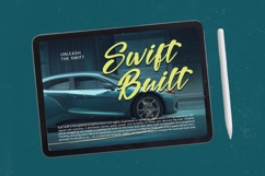 Higten Wasted - Bold Handwritten Font Product Image 2