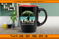 Adventure Hiking SVG Mountain Explorer Design Product Image 3