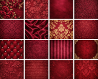 Velvet Burgundy Digital Papers, 24 Luxury Red Backgrounds Product Image 6
