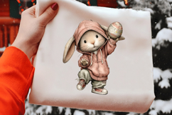 Hip Hop Easter Bunny Clipart Product Image 2