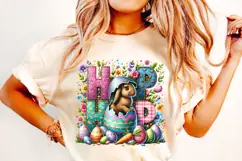 Easter Bunny Hip Hop PNG, Easter Coquette PNG, Happy Easter Product Image 2