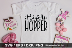Hip Hopper SVG - Easter Design Product Image 1