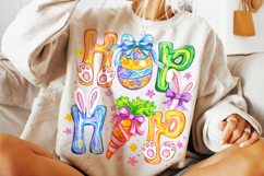 Hip Hop Easter PNG, Happy Easter PNG, Easter Egg PNG, Bunny Product Image 5