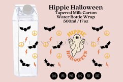 hippie halloween 17oz Milk Carton Bottle Wrap SVG Design Instant download digital files for creative packaging solutions