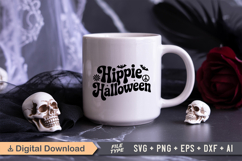 Hippie Halloween SVG File | Spooky Halloween SVG Product Image 2