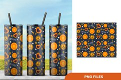 Groovy and Peace Elements, 20 oz Tumbler Wrap Sublimation Product Image 1