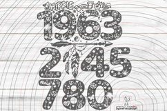 Hippie Since Cutting file SVG DXF Product Image 1