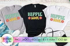 Hippie Soul Sublimation | Retro Sublimation PNG Product Image 1