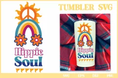 Hippie Soul |Tumbler SVG cut file Product Image 1