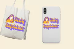 Only Together Svg for tote bag and phone case