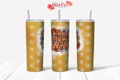 Hippie Mom | Mother's Day | 20oz Tumbler Sublimation Wrap Product Image 1