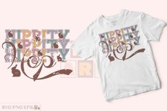 Retro Hippity Hop SVG Happy Easter Day T-shirt Design Product Image 2