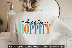 Hippity Hoppity - Easter SVG Design Product Image 1