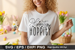 Hippity hoppity - Easter SVG Design Product Image 1