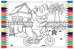 coloring animal cartoon for kids Product Image 1