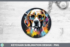 GorgeousHipster Dog Keychain design.