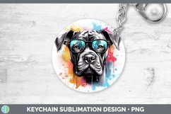 GorgeousHipster Dog Keychain design.