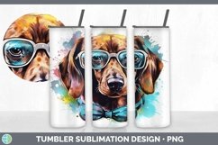 GorgeousHipster Dog Tumbler design.